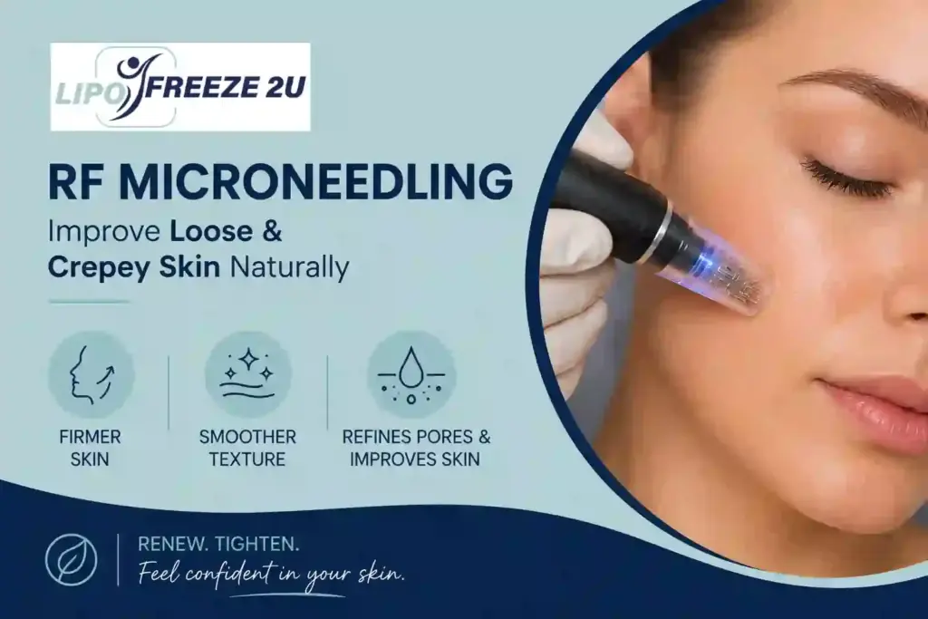 Can RF Microneedling Help Improve Loose and Crepey Skin Merseyside?